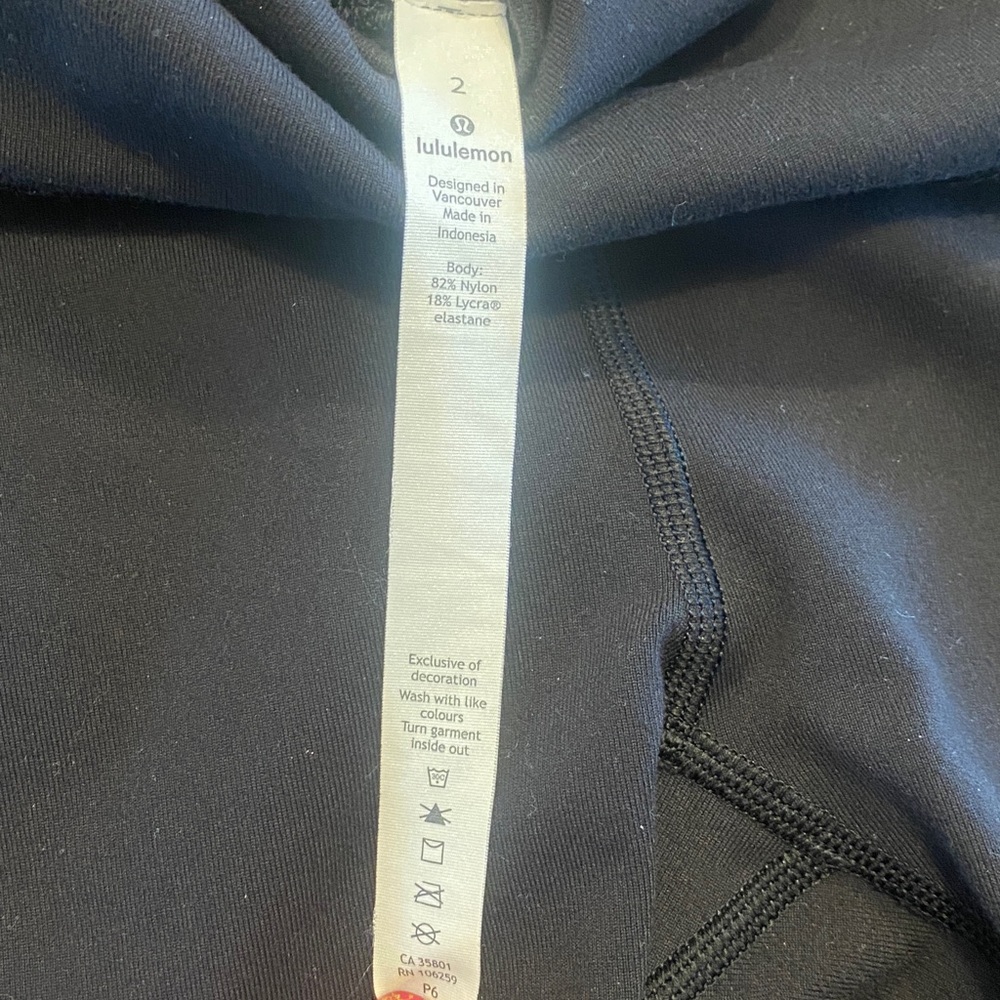 Lululemon Lunar New Year Wunder Under Limited Edition black leggings tights 2 - Picture 4 of 6